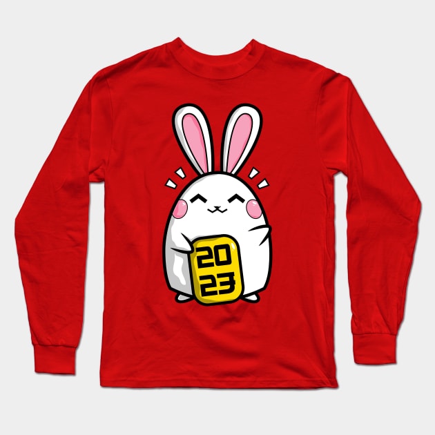 Lucky Bunny 2023 Long Sleeve T-Shirt by krisren28